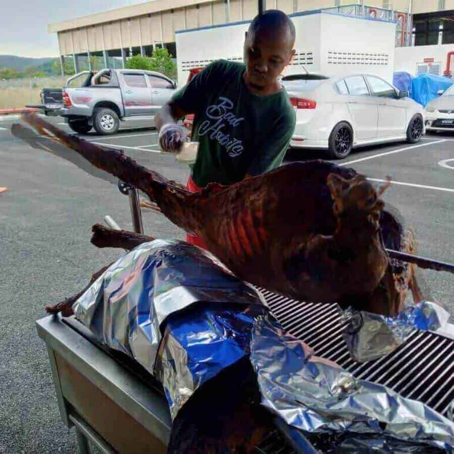 shima catering seremban kambing golek station